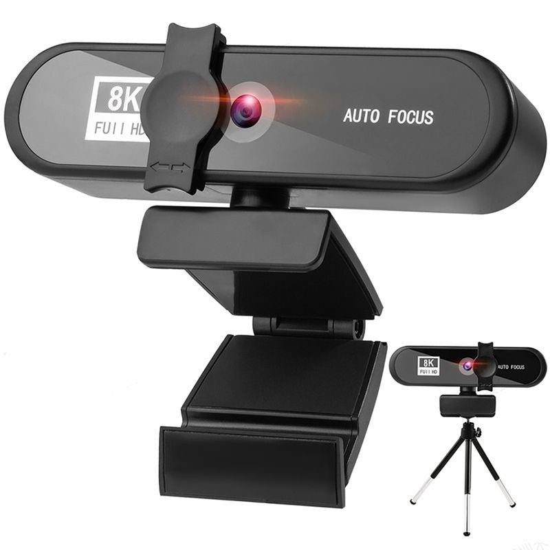 4k Beauty Auto Focus 1080p Computer Camera 8K Network USB Live Webcam 2K Drive Free - V.I.P Digital Presence