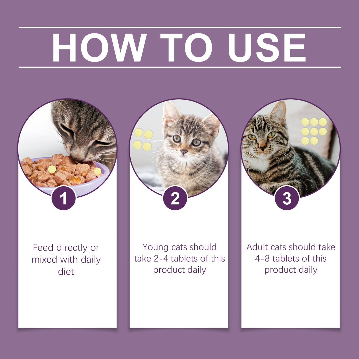 Compound Taurine Tablets For Cats Nutritional Supplement Multi-Dimensional Taurine Tablets For Cats - V.I.P Digital Presence