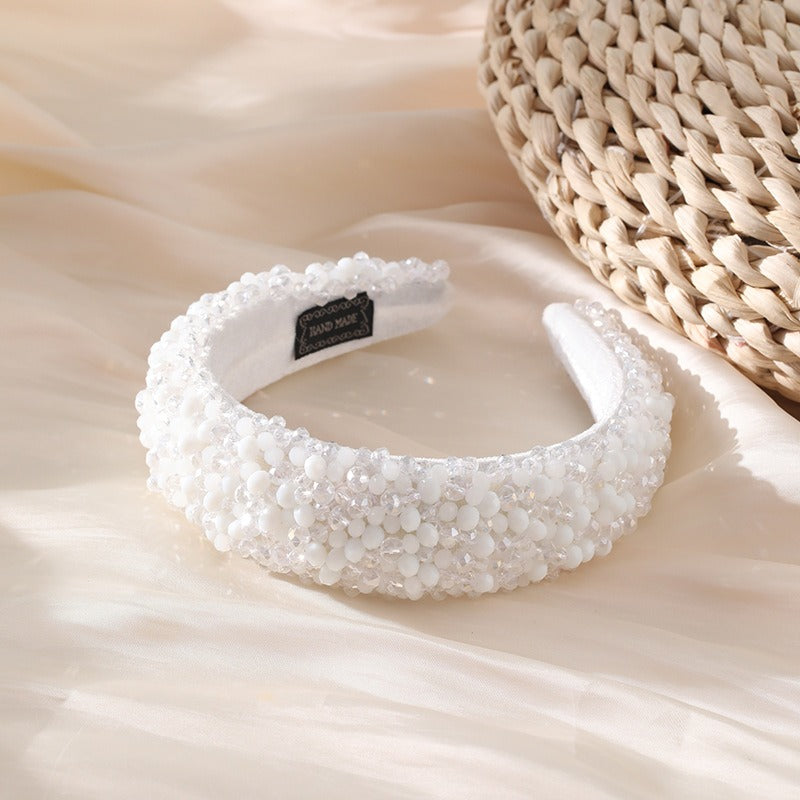 Fashionable Baroque handmade beaded crystal hair accessories - V.I.P Digital Presence