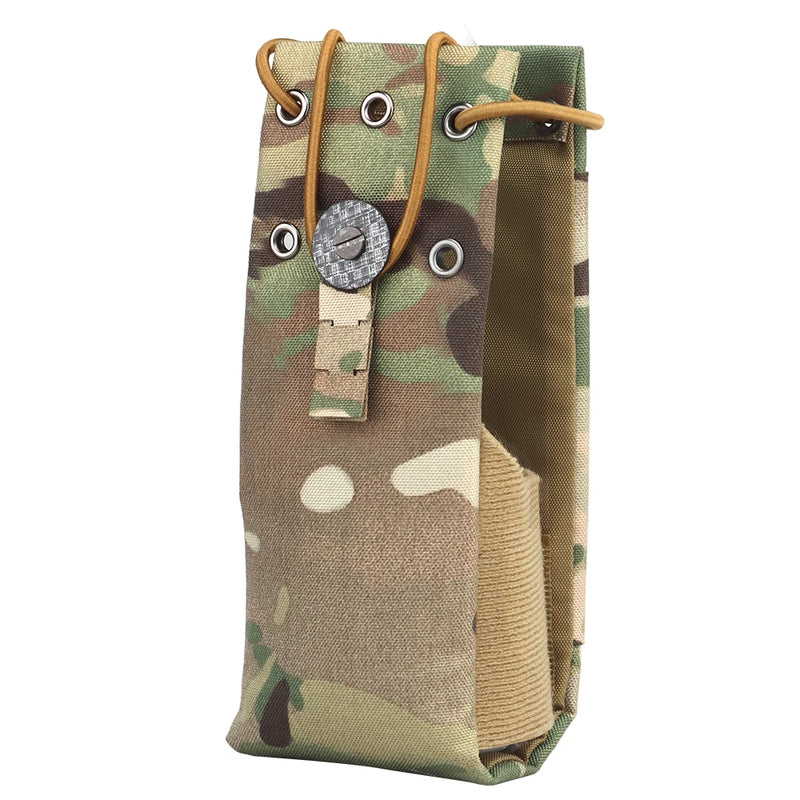 Tactical Universal Radio Pouch MPU5 PRC163 152 148 PTT Holder Bag Walkie-talkie Storage Pack - V.I.P Digital Presence