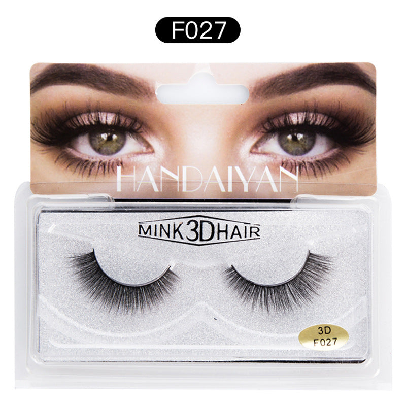 Explosive 3D Mink Hair False Eyelashes Curled Soft Slender Three Dimensional Thick False Eyelashes - V.I.P Digital Presence