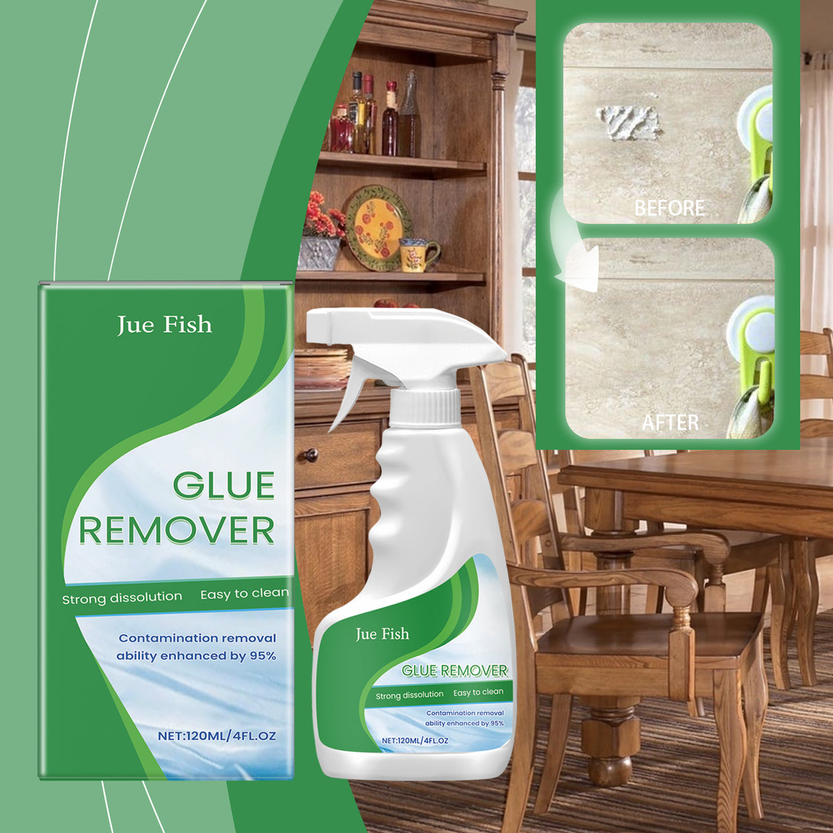 Household Adhesive Remover, Household Glass Door And Window Sticker Cleaning Glue Residue Removal Spray - V.I.P Digital Presence