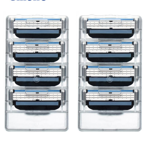 Gillette Mach 3 Men's Face Shaving Razor Blades Brand Mach3 Beard Shave Blade For Men 8Pcs/Pack - V.I.P Digital Presence