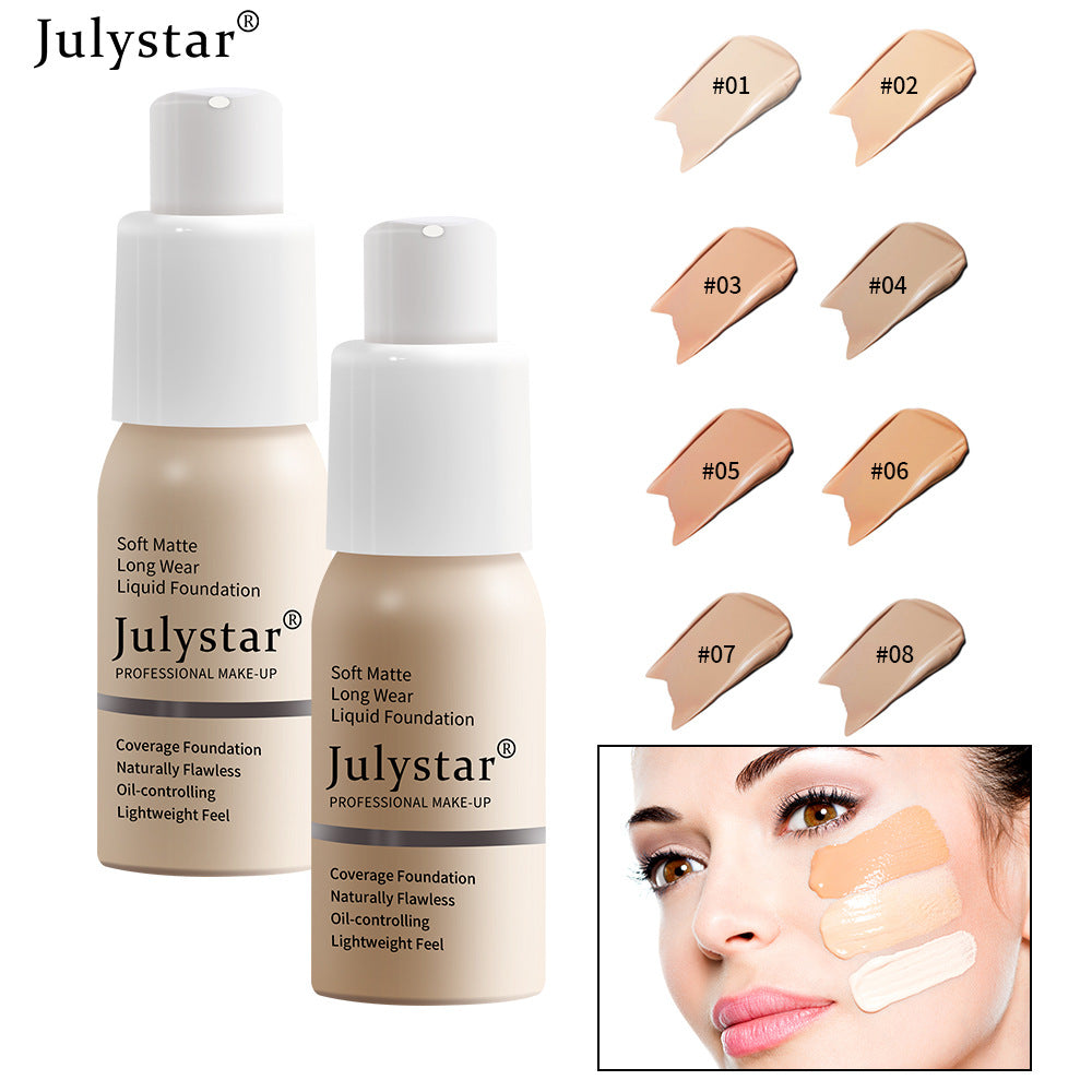 Liquid Foundation Concealer Long-Lasting Moisturizing Oil Control BB Cream Foundation Makeup - V.I.P Digital Presence