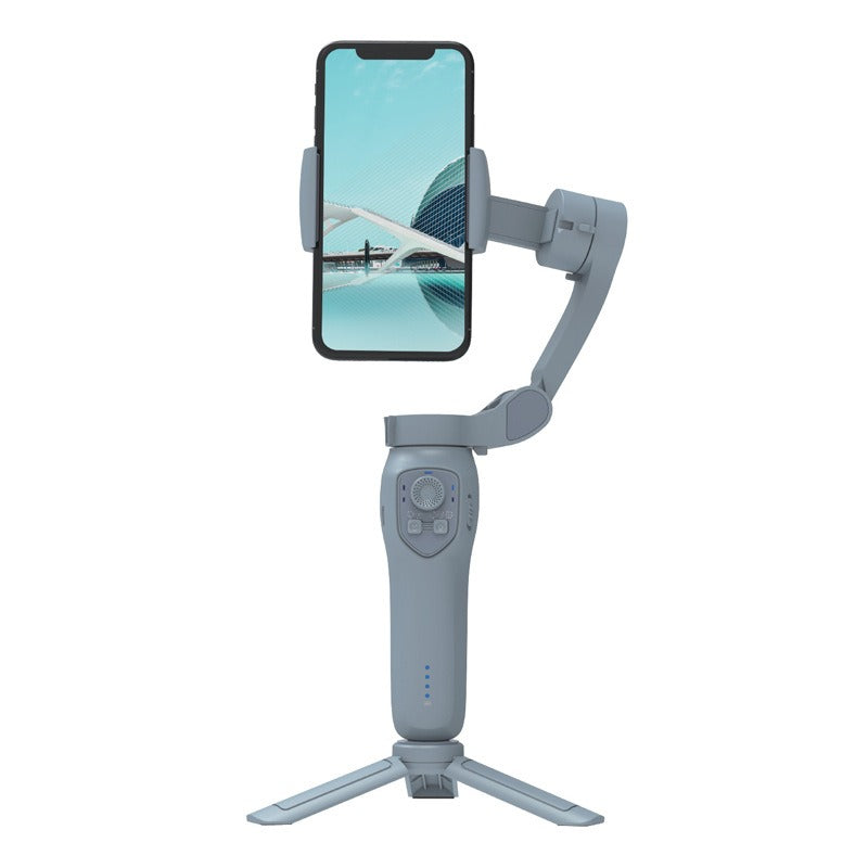 Mobile phone stabilizer handheld PTZ three-axis anti shake Tiktok live shooting vlog photo recording video selfie rod - V.I.P Digital Presence