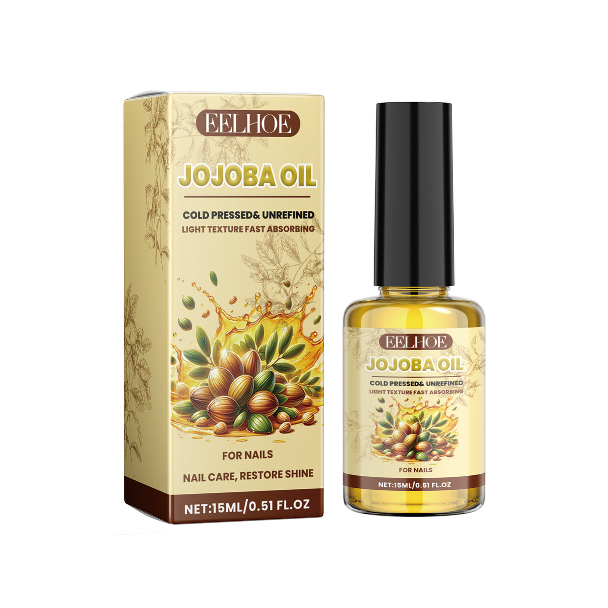 Jojoba Oil For Nails, Nail Care Anti-Barb Edge Oil Softening Nourishing Base Oil For Nail Protectors - V.I.P Digital Presence