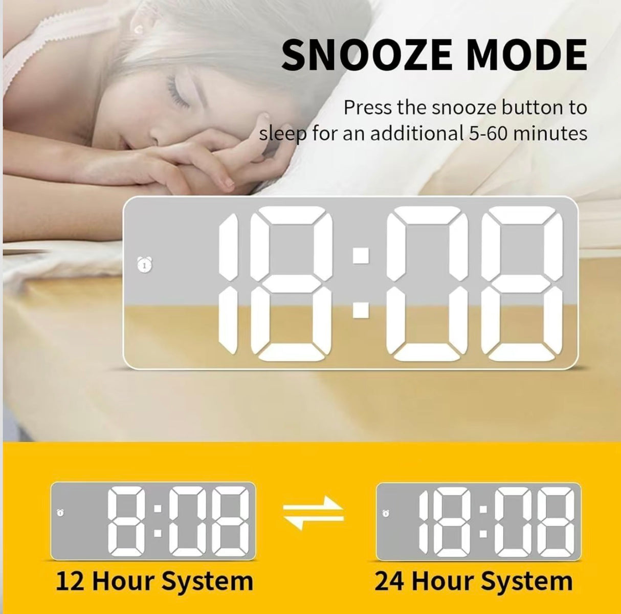 MiniGlow Invisble Clock