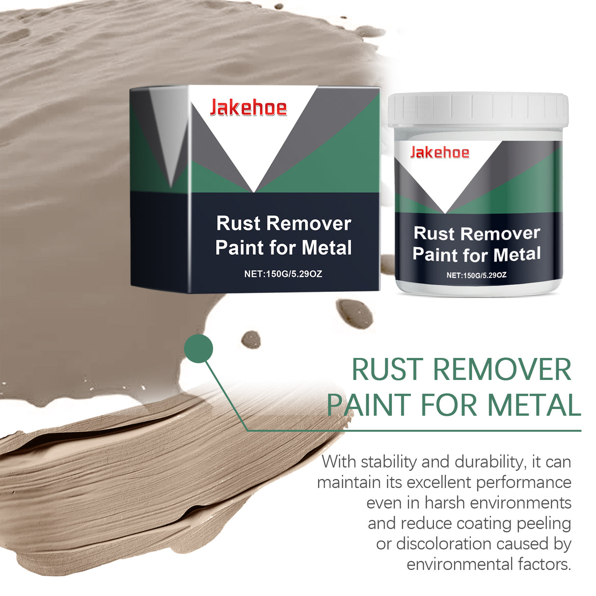 Metal Rust Removal Paint Metal Surface Rust Prevention Durable Protection Rust Quick Dry Rust Removal Paint - V.I.P Digital Presence