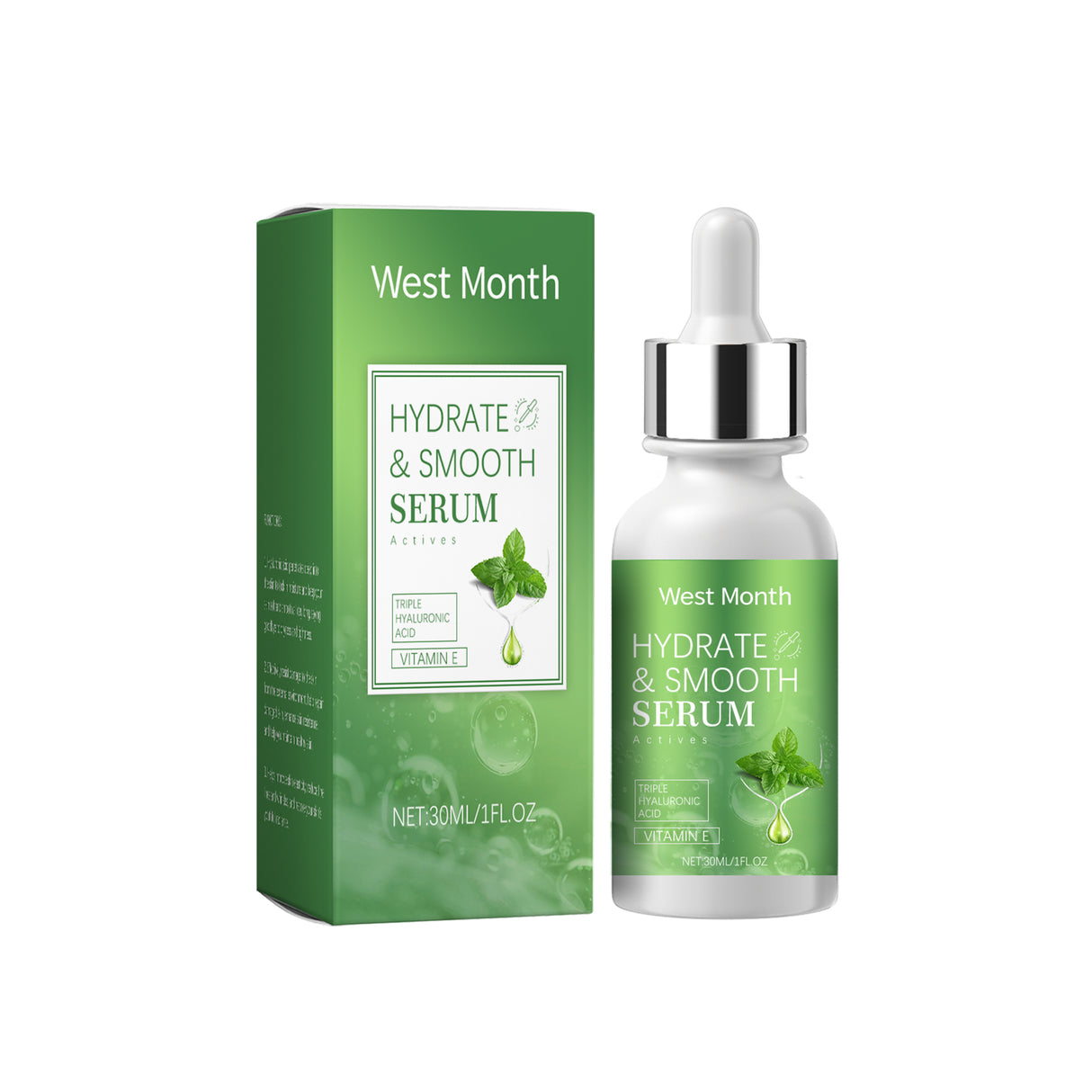 Hydrating Serum With Hyaluronic Acid, Facial Skin Hydrating, Brightening And Firming Serum