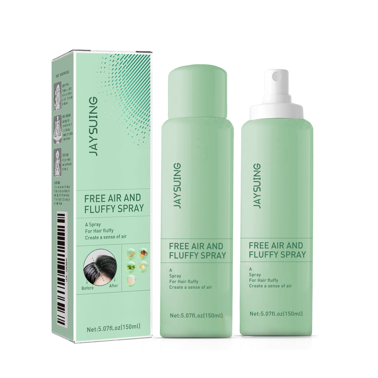 Hair Volumizing Spray, Oil Control Refreshing Fluffy Free Wash Dry Hair Spray - V.I.P Digital Presence