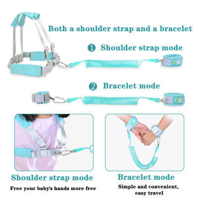 Anti-Wandering Traction Rope Backpack Children's Anti-Loss Rope Baby Anti-Wandering Safety Rope Baby Carrier - V.I.P Digital Presence