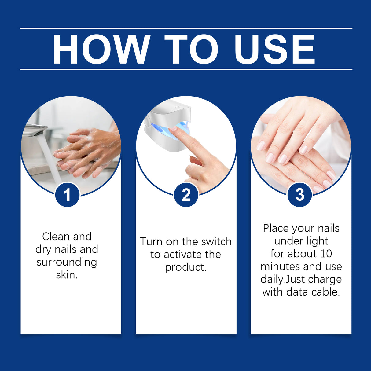 Nail Repair Machine Daily Gentle Care Of Hand And Foot Nails Cleaning And Repairing Damaged Nails Moisturizing Care Machine