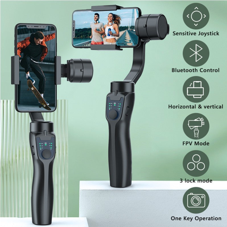 F8 mobile phone camera stabilizer handheld three-axis anti shake platform Tiktok live broadcast tripod short video camera stabilizer - V.I.P Digital Presence