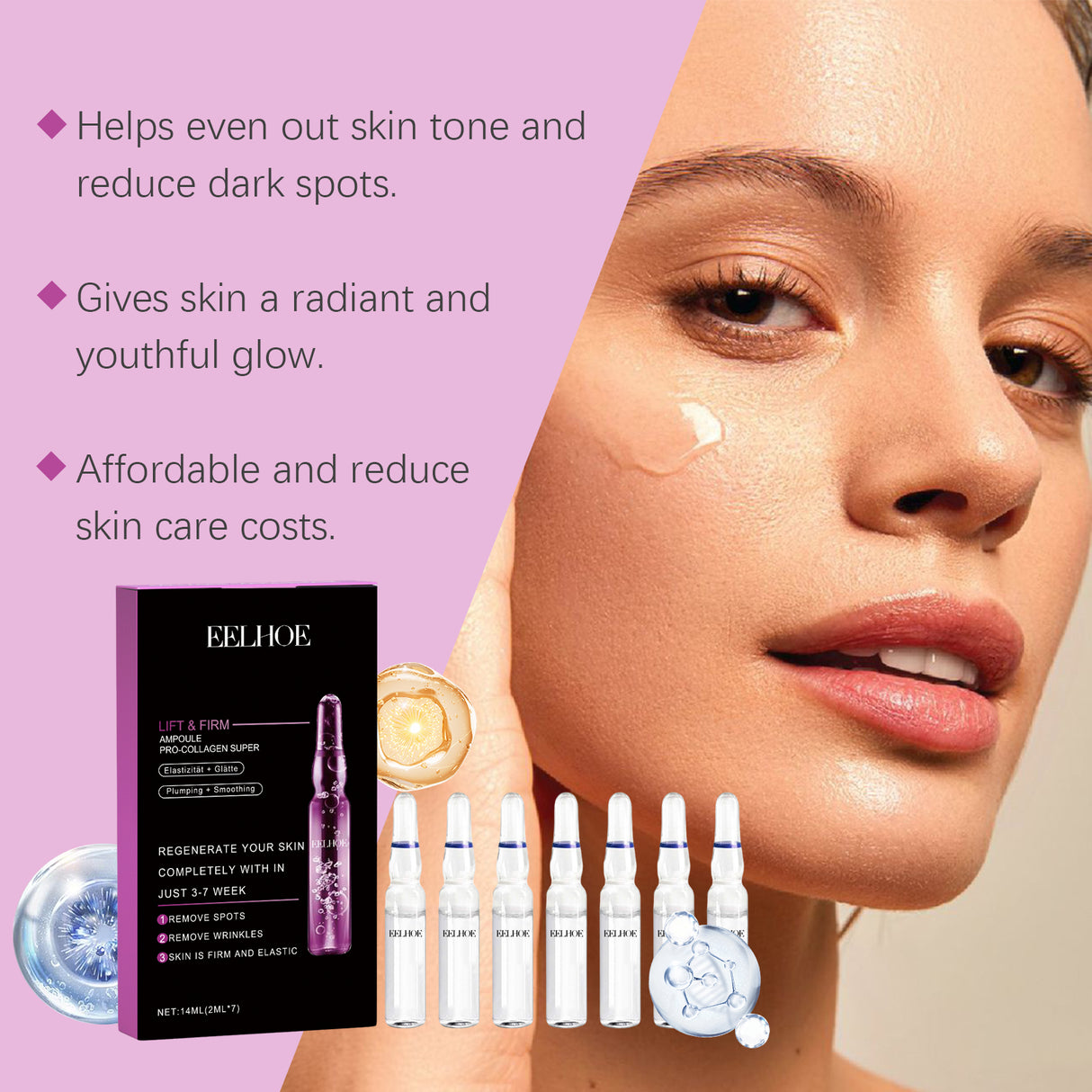 Ceramide Ampere Serum Moisturizes Skin, Rejuvenates Skin And Improves Skin Elasticity