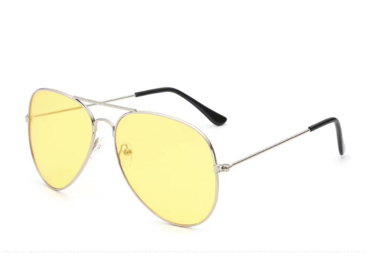 Sunglasses Colorful Toad Glasses Pilot Men And Women Models 3025 Color Film Reflective Sunglasses