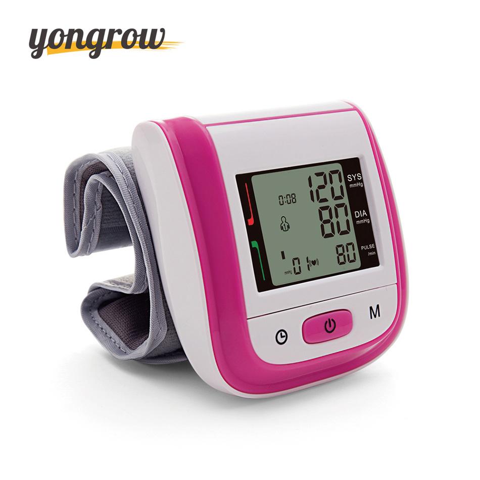 Yongrow Tonometer Automatic Wrist Digital Blood Pressure Monitor Digital lcd Sphgmomanometer - V.I.P Digital Presence