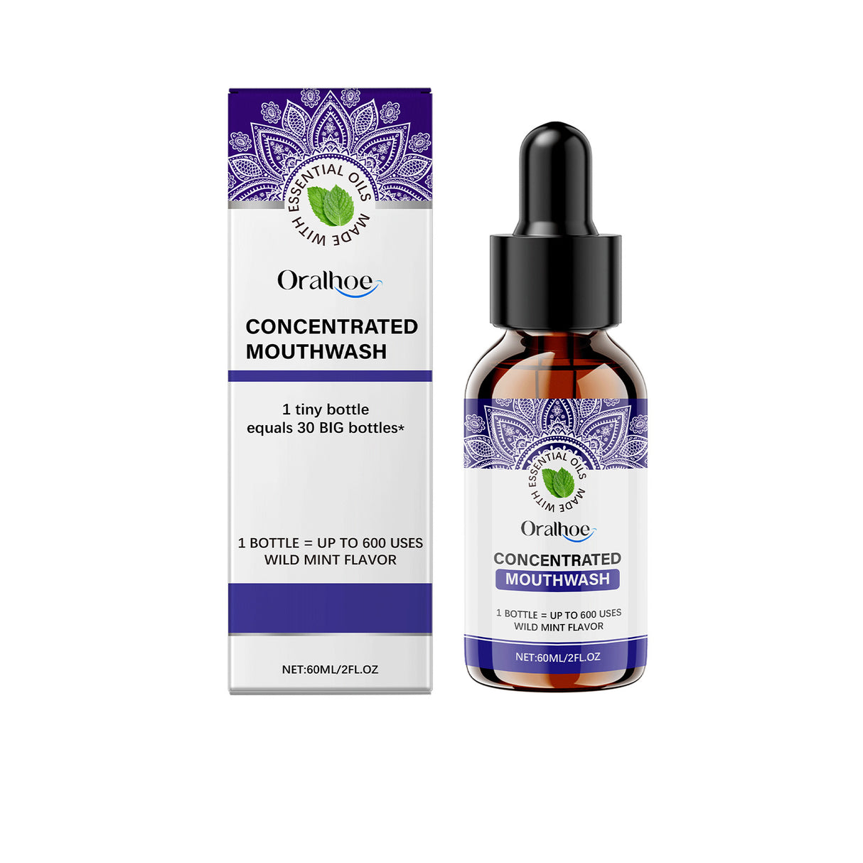 Mint Dental Mouthwash Gentle Care For Teeth Clean Fresh Smell Care Mouthwash - V.I.P Digital Presence