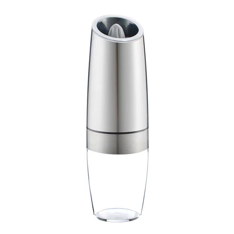 Electric Spice Grinder: Automatic, Gravity-Operated, LED Light, Adjustable Coarseness - V.I.P Digital Presence