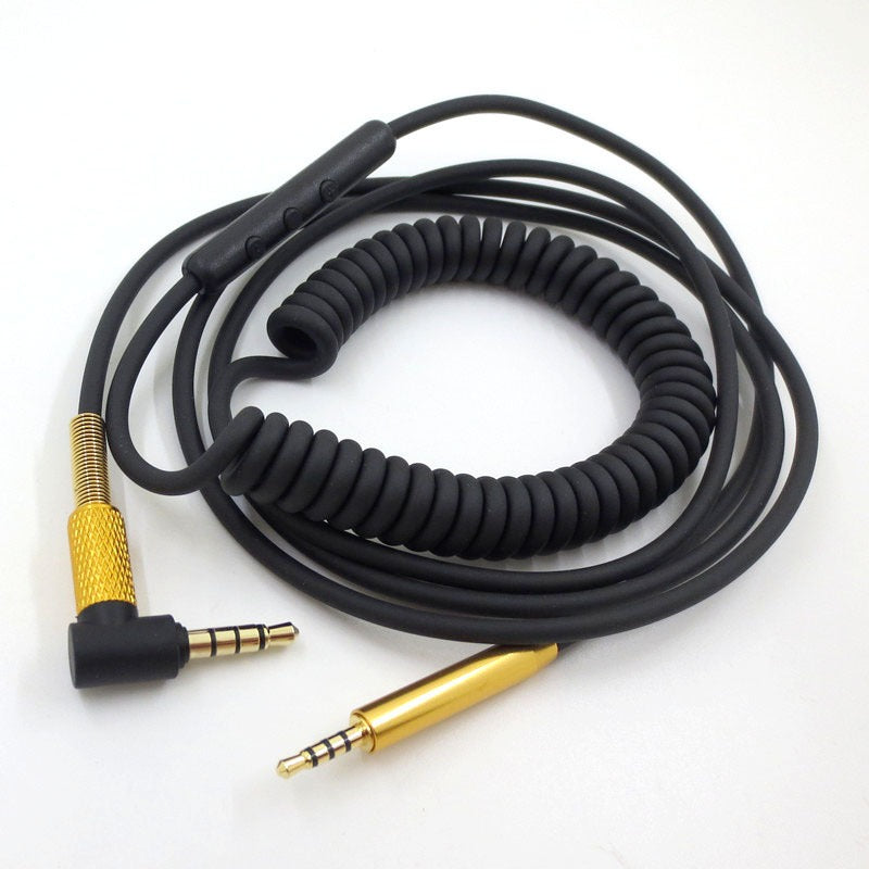 Suitable for BOSE QC25 QC35 JBL J55 88 headphone cable 2.5mm interface spring cable - V.I.P Digital Presence