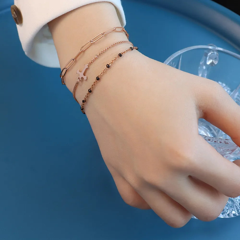 Titanium Steel Three-Layered Bracelet - V.I.P Digital Presence