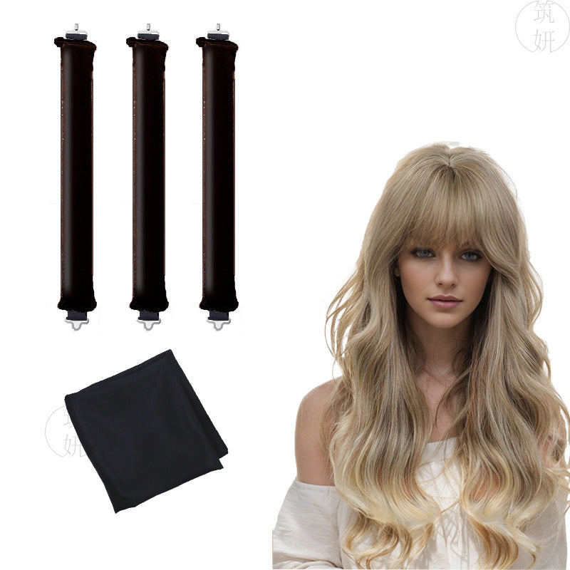 Sleeping lazy heatless hair curler simple big wave bold curling iron - V.I.P Digital Presence