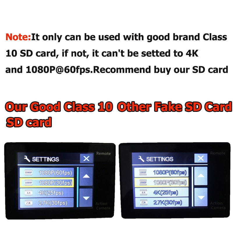 Original EKEN Action Camera eken H9 Ultra HD 4K WiFi Remote Control Sports Video Camcorder DVR DV go Waterproof pro Camera - V.I.P Digital Presence