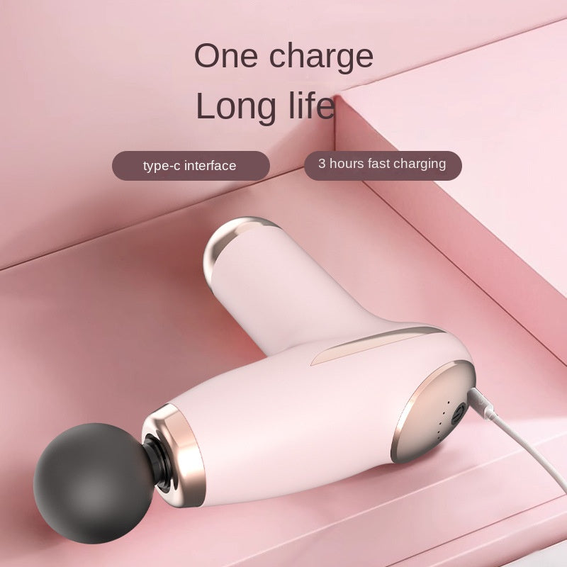 Fascia Gun Home Portable Muscle Massage Gun Mini Massager Mini Pocket Fascia Gun Therapy Yoga - V.I.P Digital Presence