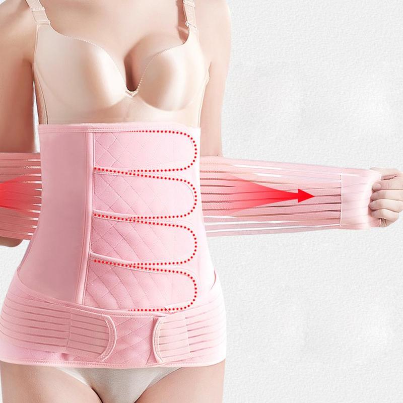 2pcs/set Four Ear Gauze Abdomen Belt Postpartum Corset Belt Maternal Caesarean Section To Produce Enhanced Body Shaping Belt - V.I.P Digital Presence