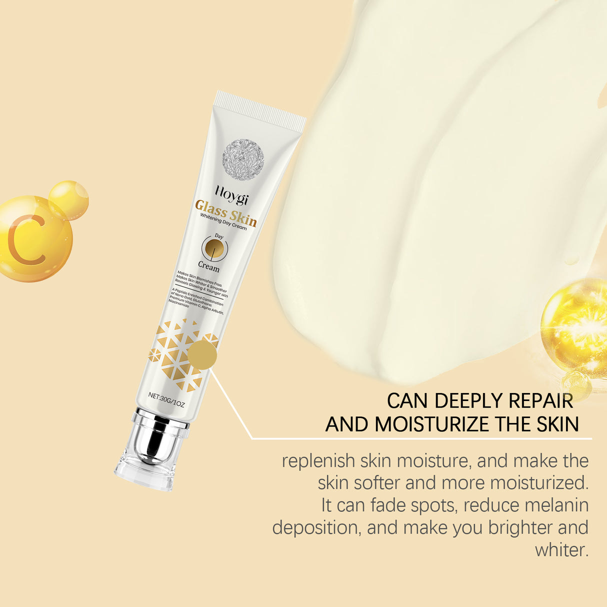 Cream Skin Brightening Gentle Nourishing Facial Skin Moisturizing Moisturizing Daily Skin Care Cream