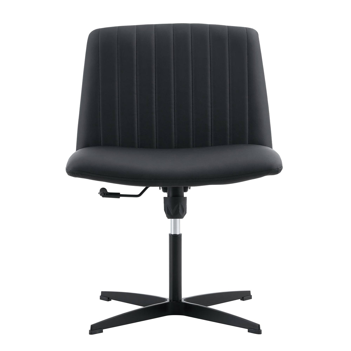 Black High Grade Pu Material. Home Computer Chair Office Chair Adjustable 360 ° Swivel Cushion Chair - V.I.P Digital Presence