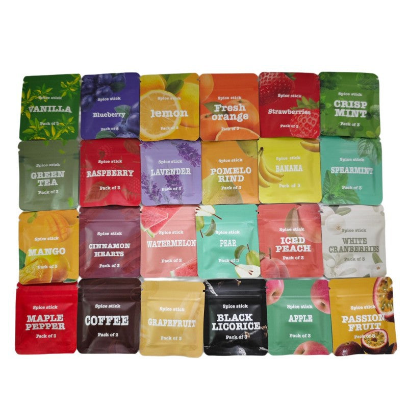 Scented Stick Inhaler Cartridge Bag Scented Cotton Swab Flavor Fragrance Pack Each Pack Contains 3 Cotton Swabs - V.I.P Digital Presence