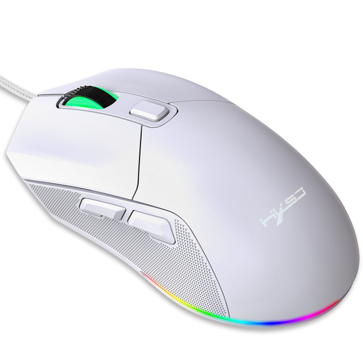 Wired mouse RGB backlight 7200dpi hole gaming mouse interchangeable back cover lightweight - V.I.P Digital Presence