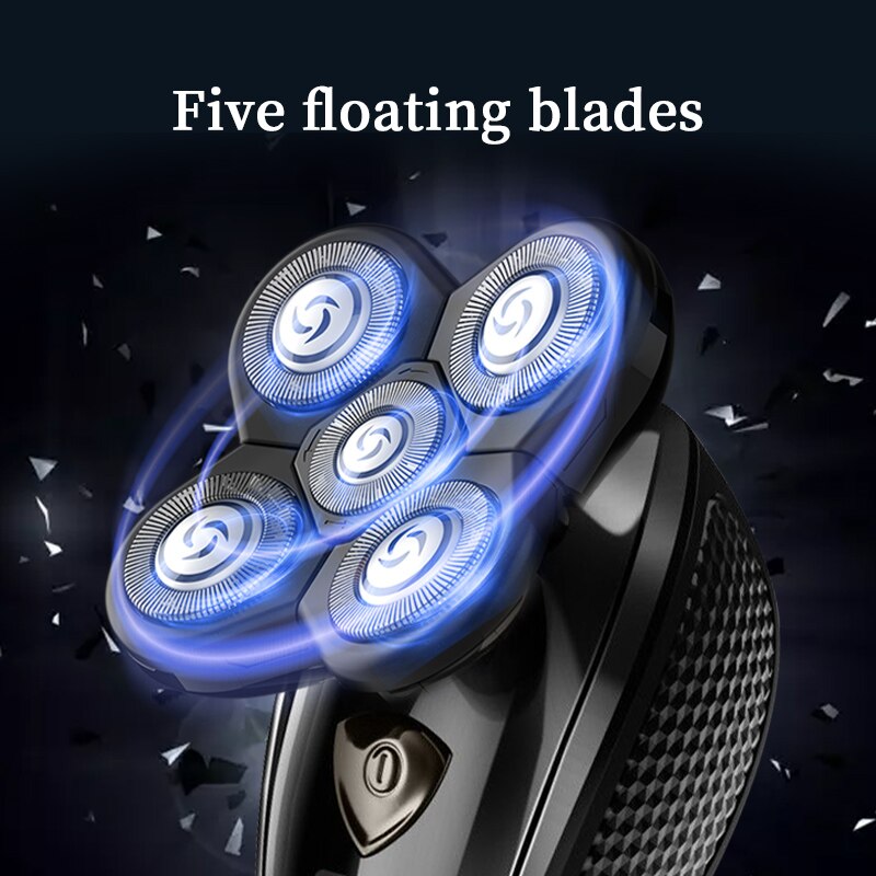 Multifunctional Grooming kit Electric Shaver Wet Dry For Men Electric Razor Rechargeable Bald Head Shaving Machine Beard Trimmer - V.I.P Digital Presence