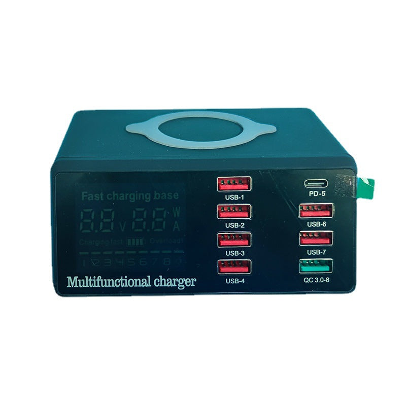 Multi-Function 100W High Power Fast Charging USB Multi-Port Charger QC3.0 Mobile Phone Wireless Charger - V.I.P Digital Presence