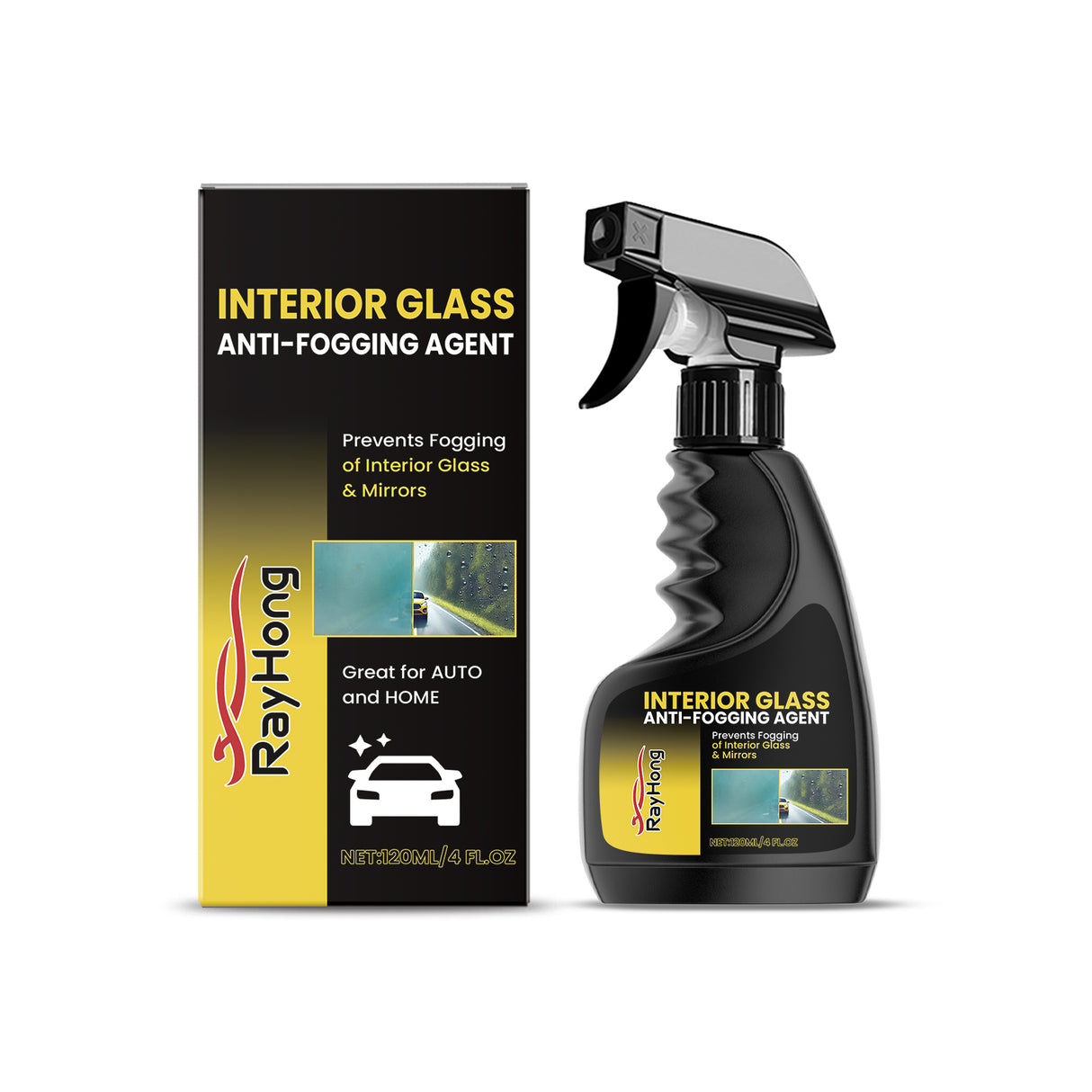 Anti-Fogging For Car Glass Anti-Fogging For Car Glass Front Windshield Cleaning And Brightening Spray - V.I.P Digital Presence