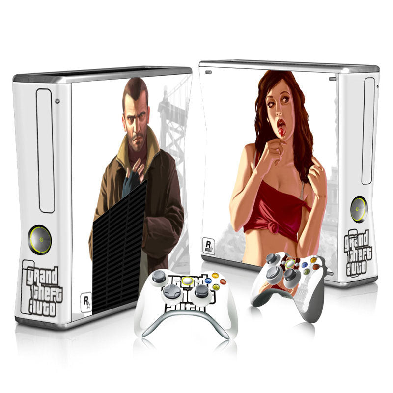 Xbox 360 Slim Full Body Color Membrane Stickers with Scratch-Resistant Protection - V.I.P Digital Presence