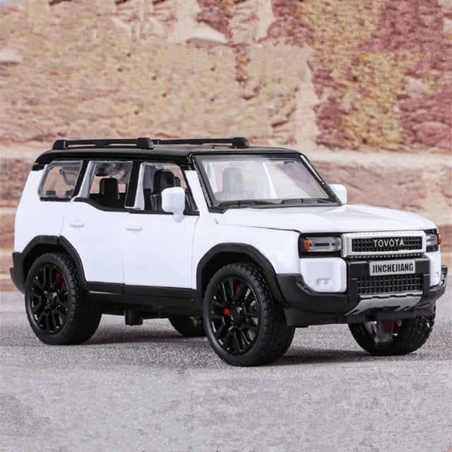 1: 32 Prado car model alloy sound and light simulation SUV domineering off-road vehicle boy toy car decoration - V.I.P Digital Presence