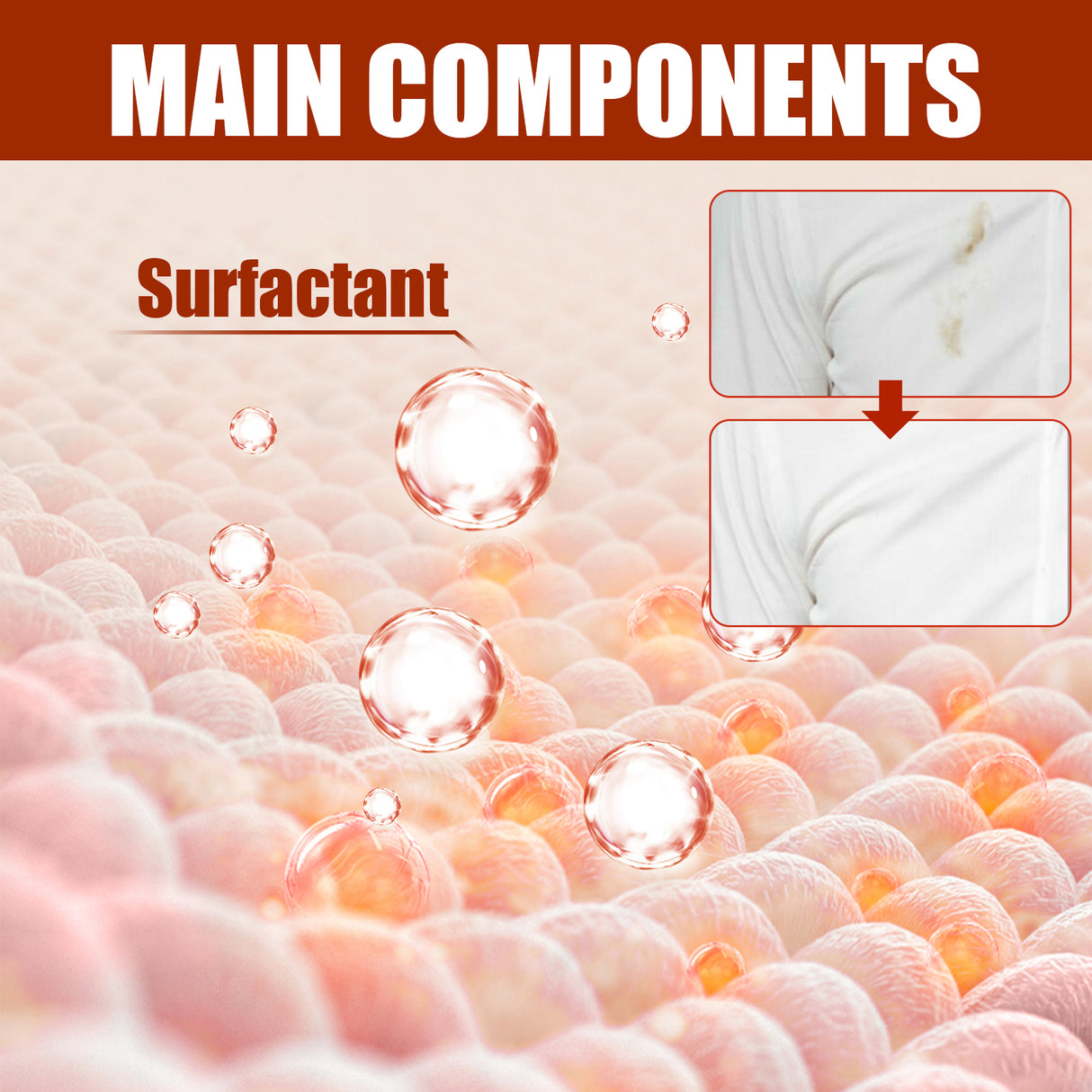 Fabric Rust Stain Remover, Clothes Decontamination Mild Cleaning Agent For Stubborn Oil Stains And Yellow Mildew Spots - V.I.P Digital Presence