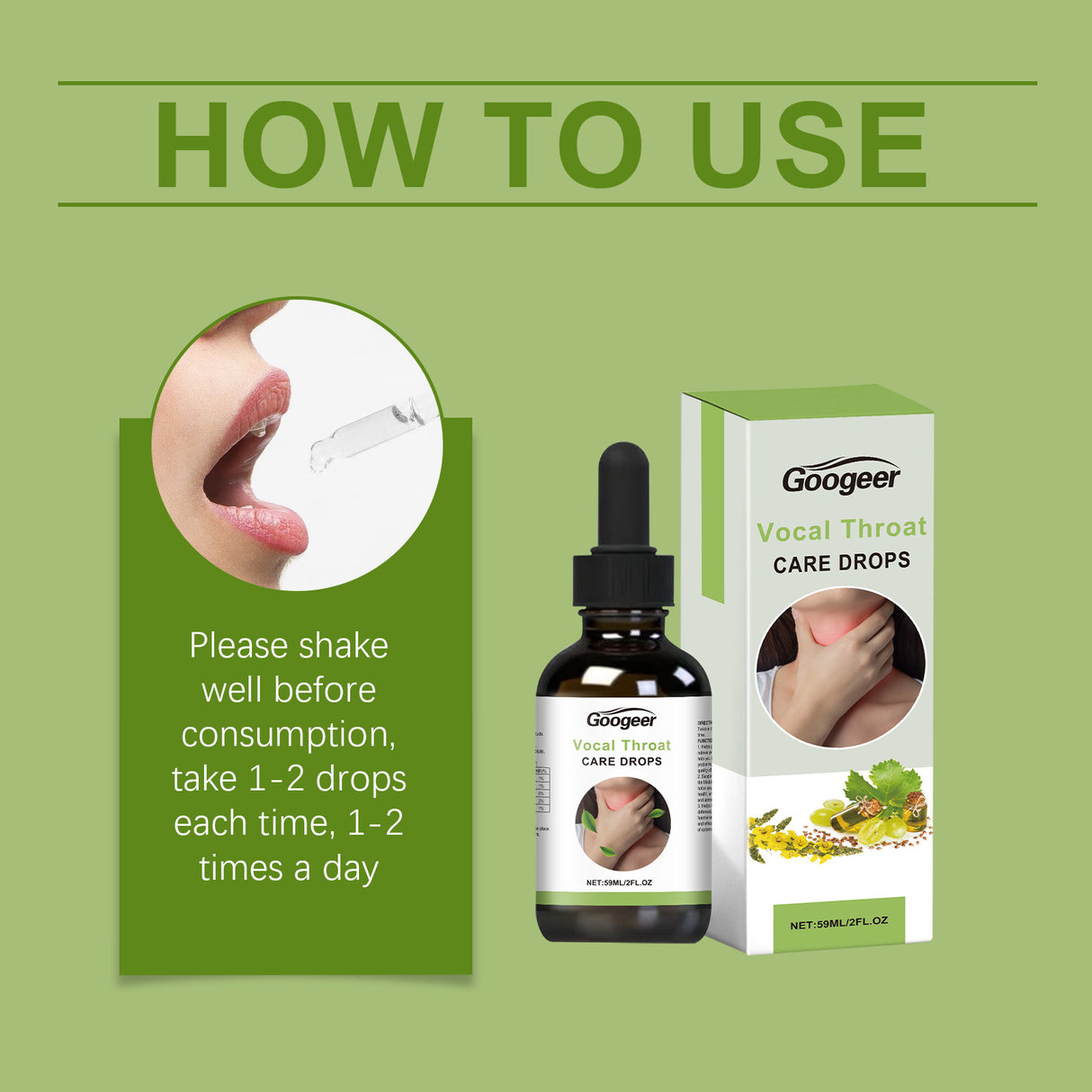 Throat Care Drops Body Treatment - V.I.P Digital Presence