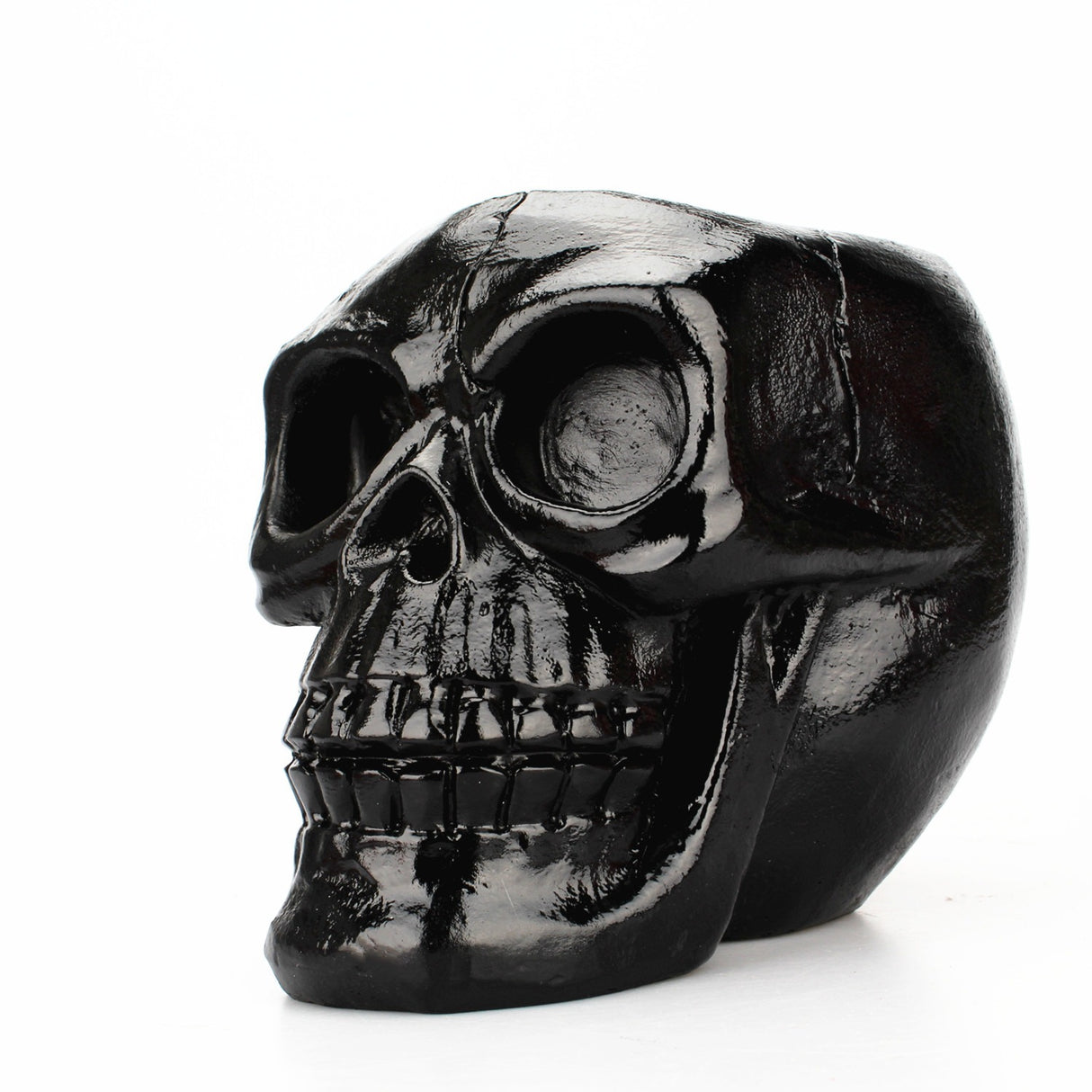 Black Skull Storage Pen Holder for Human Skull Makeup Pen - V.I.P Digital Presence