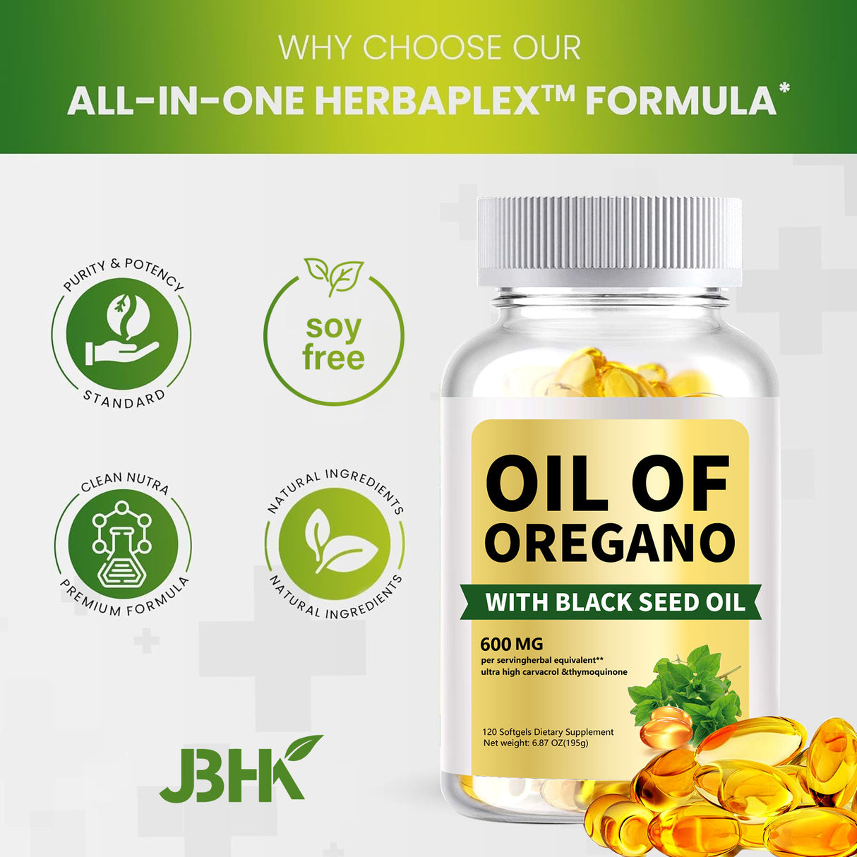 Oil of Oregano Soft Capsules - V.I.P Digital Presence