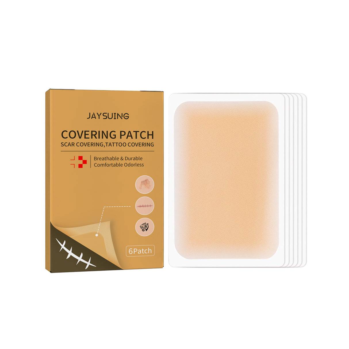 Invisible Concealer, Skin Concealer Tattoo Scar Cover Invisible Waterproof Skin Tone Cover