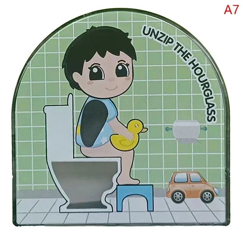 Time Out Stool Sand 5 Minute Restroom Clock Hourglass Valentine's Day Birthday Gift Creative Timers Kids Boyfriend Husband Gift - V.I.P Digital Presence