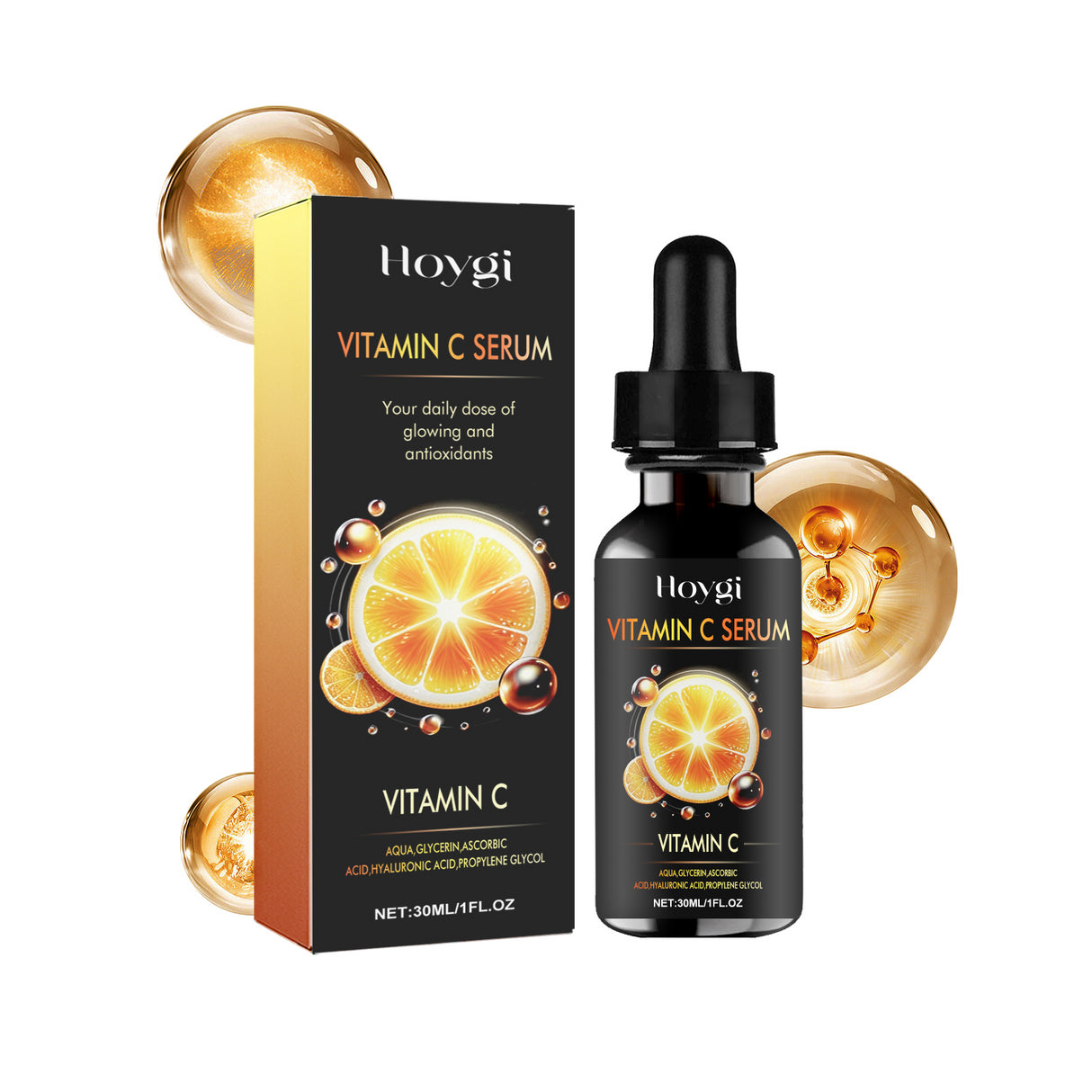 Vitamin C Serum, Deep Moisturizing And Moisturizing Whitening Essence For Subtle Spots And Fine Lines - V.I.P Digital Presence