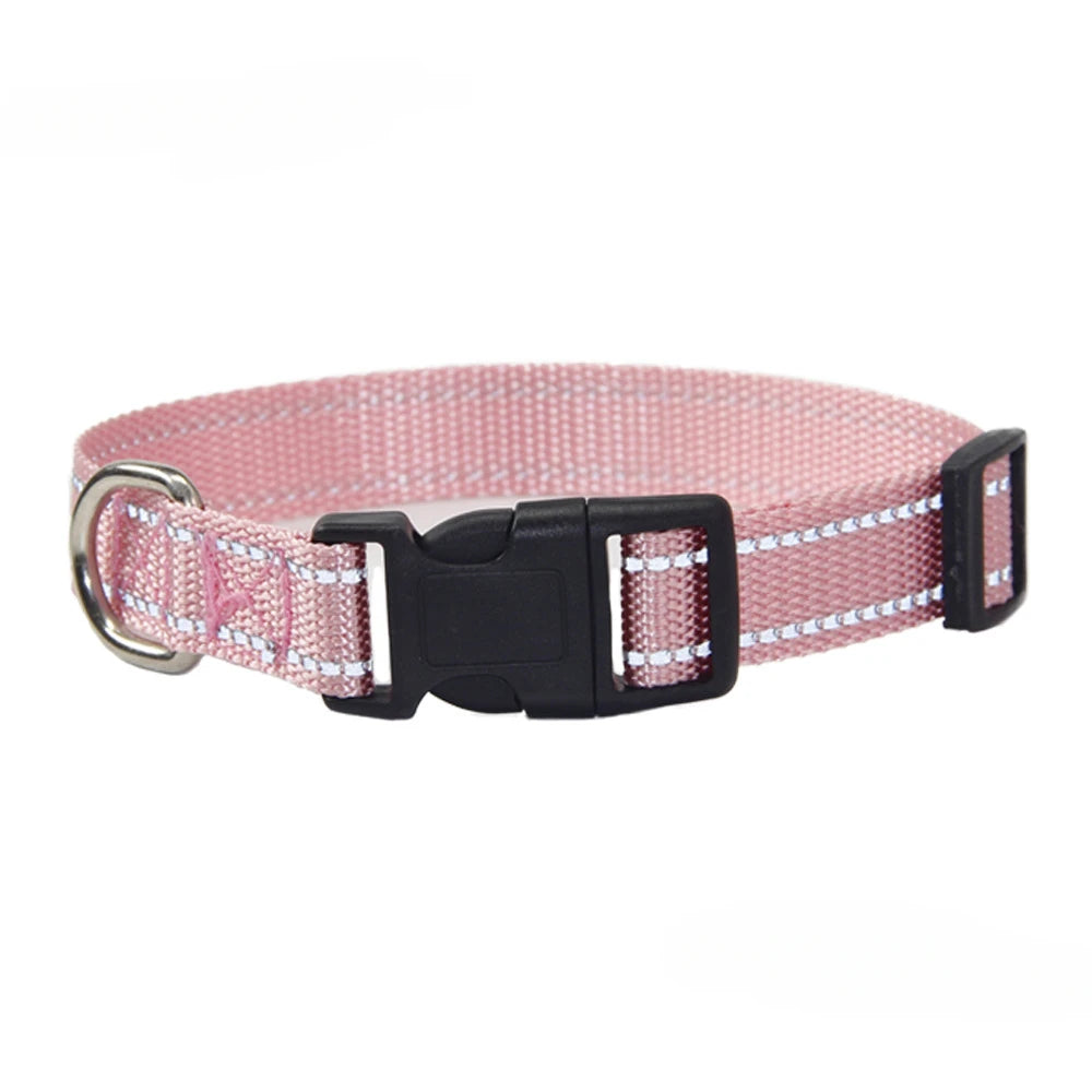 Nylon Dog Collar and Leash Set Pet Collars Leash for Small Medium Large Dogs Dog Accessories for Small Dogs - V.I.P Digital Presence