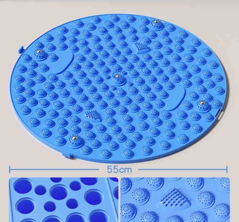 Pressure Board Super Slow Running Foot Massage Mat In-Place Running Foot Pad Toe Pressure Board Pink Massage Mat Car Foot Mat