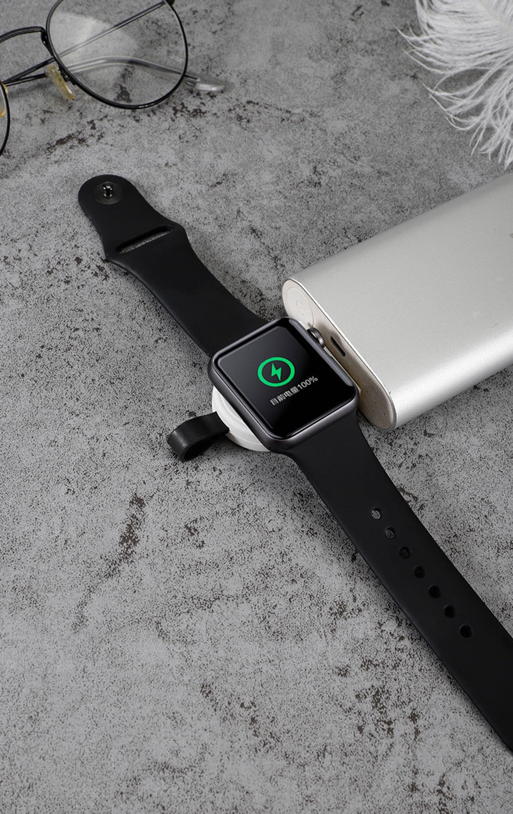 NUEVO Cargador inalámbrico para Apple I Watch Series 2 3 Cable de carga para reloj Cargador inalámbrico para I Watch 1 2 3 4 Adaptador de base