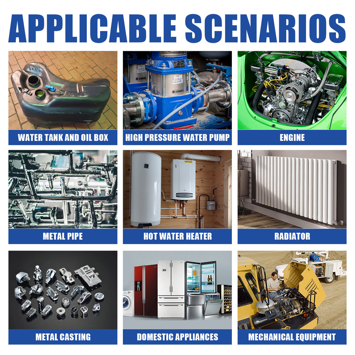 Metal Repair Glue, Crack Filling And Leak Plugging Quick Dry Crack High Temperature Welding Metal Repair Agent - V.I.P Digital Presence