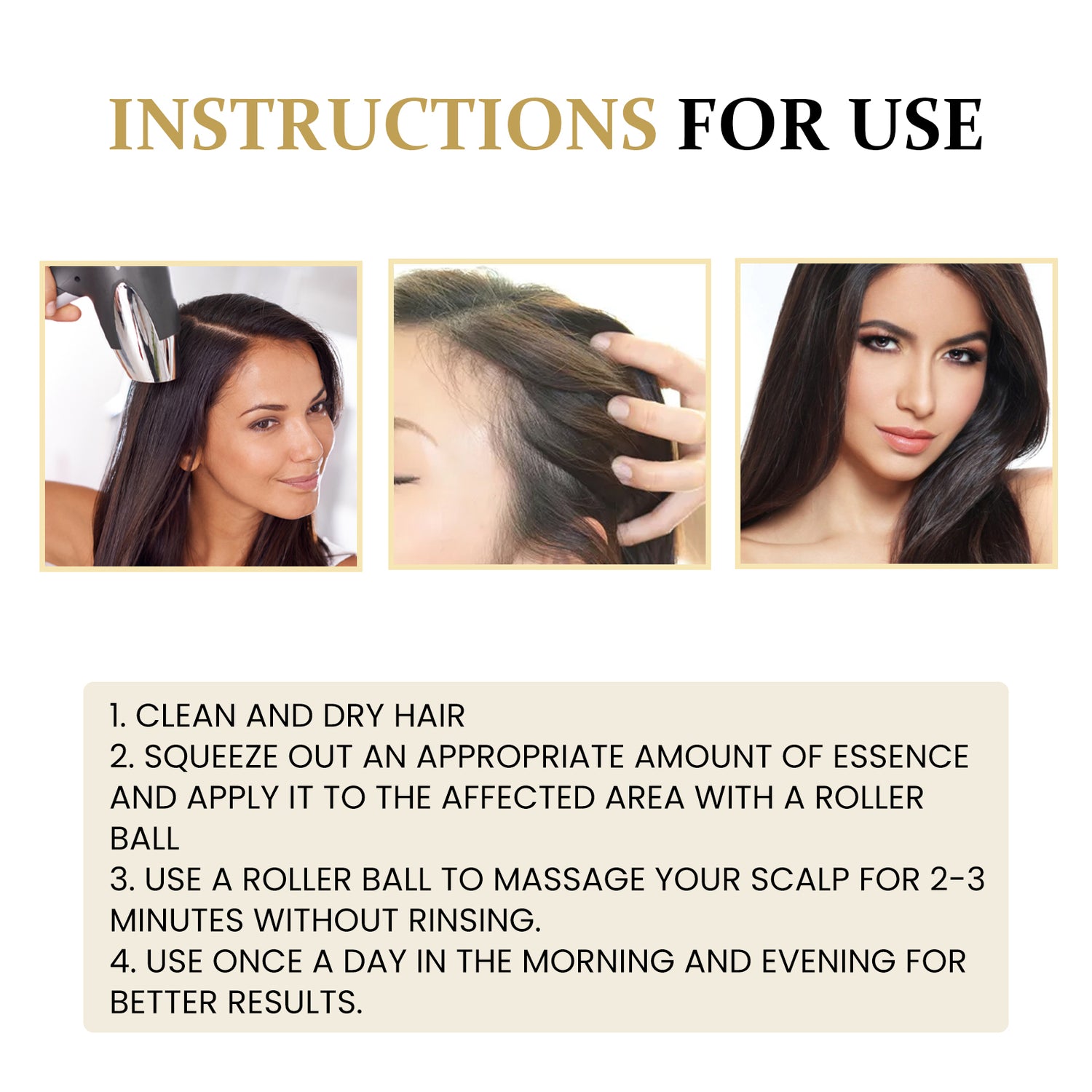 Ginseng Massage Essence, Moisturizes Scalp Strengthens Hair Prevents Loss Hair Care Essence - V.I.P Digital Presence