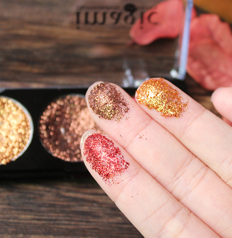 IMAGIC Glitter Eye Shadow Palette Buy 3 Get 1 Gift 3pcs/set 5 Colors Glitters - V.I.P Digital Presence